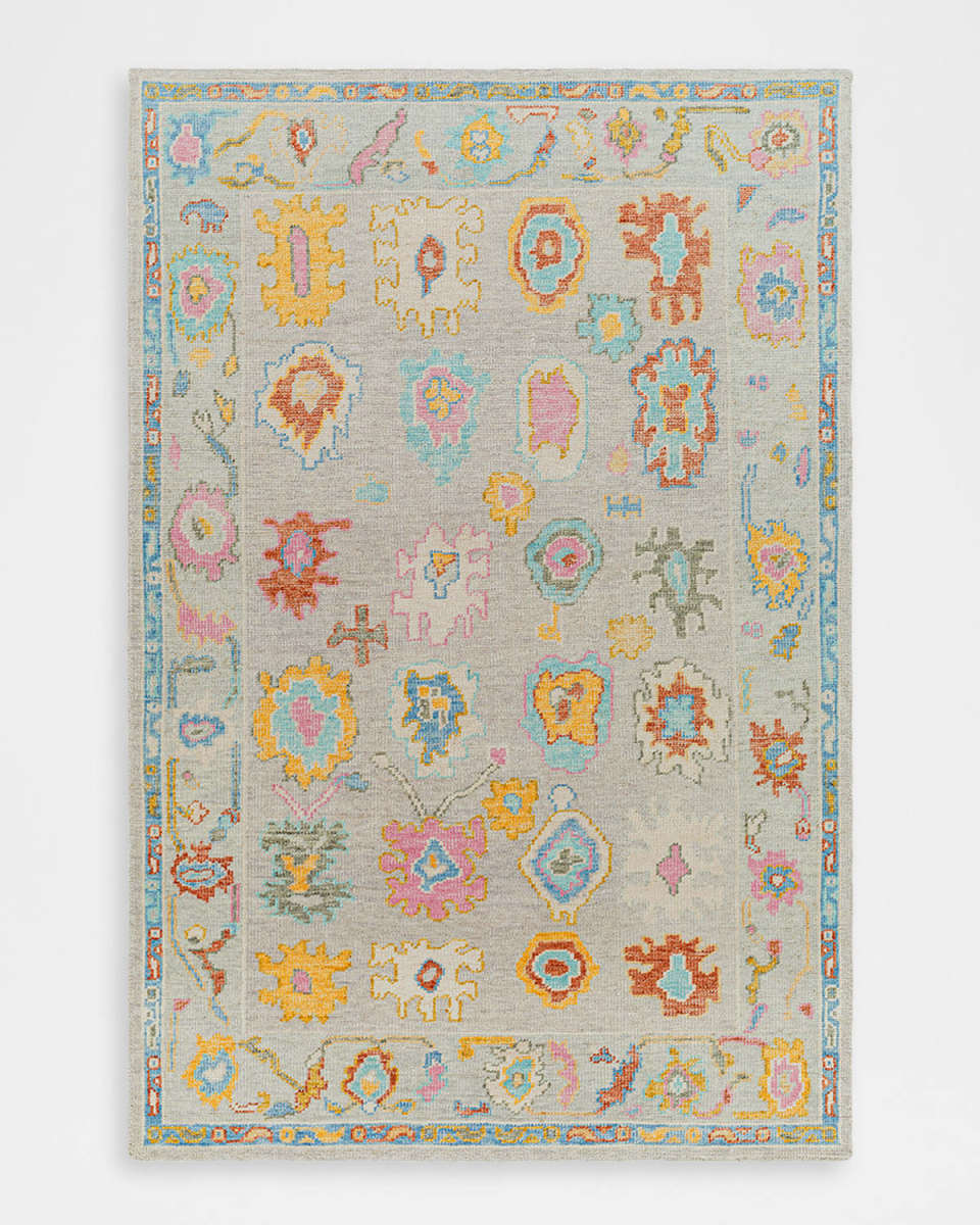 Kars Hand-Knotted Rug, 4' x 6'